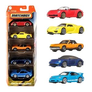 NEW 2025 Porsche Heroes 5 Pack set Matchbox